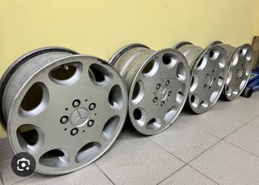 bbs rs: Дөңгөлөктөр монтажда R 15, Колдонулган, Комплект, Куйма, тешиктери - 5 — 1