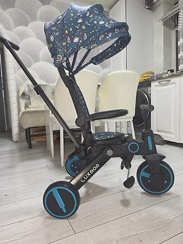 Балдар дүйнөсү: Складная велоколяска Luxmom 2-в-1. - Формат 2-в-1: используется как — 5