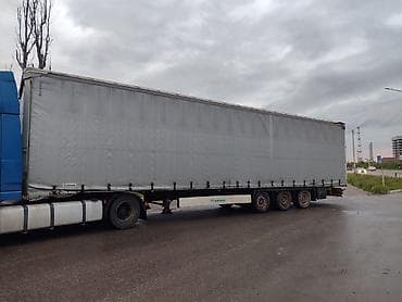 тентованый прицеп: Прицеп, Krone, Шторный — 3