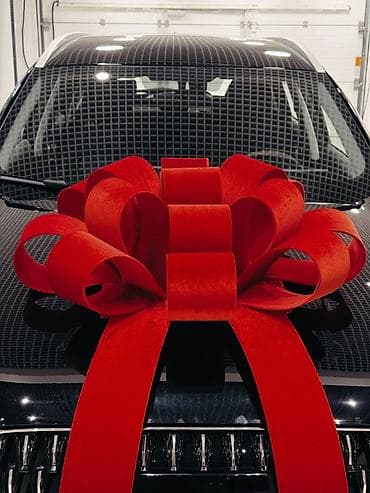 бантик для автомобиля: Большой декоративный бант для автомобиля Подходит для подарочной — 1