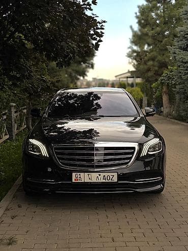 Mercedes-Benz S-Class: 2019 г., 3 л, Автомат, Бензин at lalafo.kg Mercedes-Benz S-Class: 2019 г., 3 л, Автомат, Бензин
