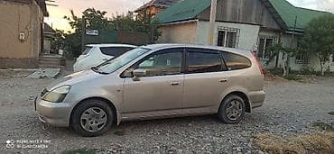 лобовой стрим: Honda Stream: 2002 г., 1.7 л, Автомат, Бензин, Универсал — 3