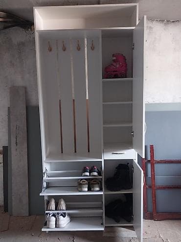 обувные шкафы и вешалки для верхней одежды: Шкаф-прихожая, Без зеркала — 6