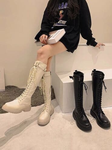 Ботинки и ботильоны: Женские берцы 35-36 размер — 4