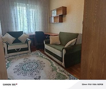 бишкек квартиры: 3 комнаты, Собственник, Без подселения, С мебелью полностью — 4