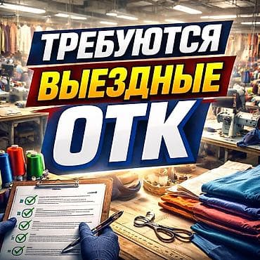 ТТС, унаа бизнеси: Техникалык көзөмөл оператору, Юбкалар, Төлөм: Келишим түрдө, Иш тартиби: Беш күндүк, Иш тажрыйбасы: 1-2-жылдык тажрыйба, Эркек — 1