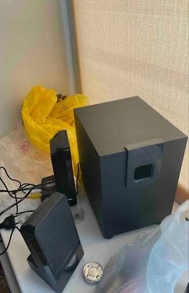 wireless speaker: Акустическая система Microlab M-100 (2.1) - Комплект: сабвуфер + две — 1
