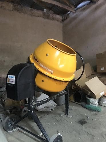 Бизнес үчүн жабдуулар: Бетономешалка ROLF Concrete Mixer TOP-210L - Объем барабана: 210 л (в — 3