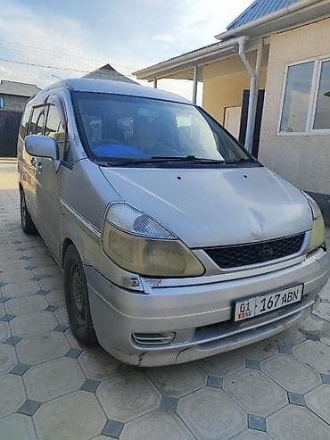 авариные авто: Nissan Serena: 2001 г., 2 л, Вариатор, Газ, Минивэн — 6