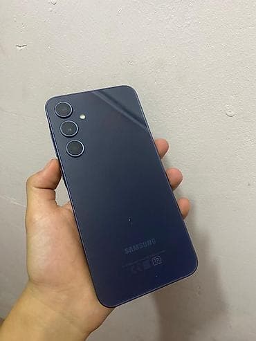 Техника и электроника: Samsung Galaxy A34 5G, 128 ГБ, цвет - Синий, 2 SIM — 1
