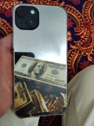 принте: IPhone 14 Plus, Б/у, 128 ГБ, Синий, Чехол, 79 % — 2