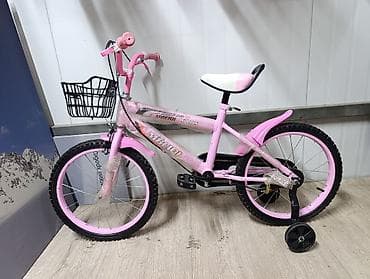 дедские одежды: Детский велосипед, 2-колесный, 4 - 6 лет, Для девочки, Новый — 1