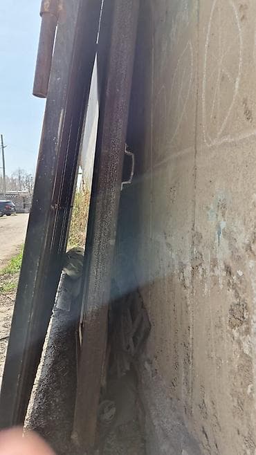 Откатные ворота: Раздвижные металлические ворота для гаража/склада - Конструкция — 3