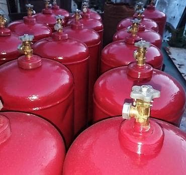 мебель для кафе и ресторанов: Промышленный газовый баллон, Наполнение: Пустой, Применение: Строительные работы — 1