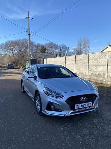 бишкек авто: Hyundai Sonata: 2019 г., 2 л, Типтроник, Газ, Седан — 3
