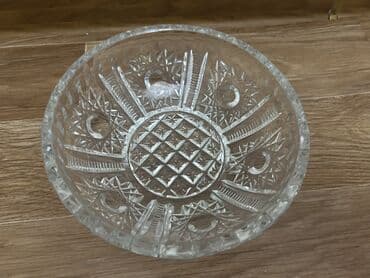 шкаф для посуды бу: Хрустальная посуда - Цена договорная - Материал: хрусталь — 8