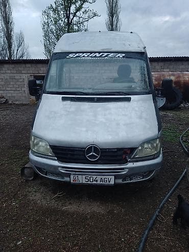 кузув спринтер: Mercedes-Benz Спринтер: 1996 г., 2.9 л, Кол менен иштөөчү, Дизель, Бус — 8
