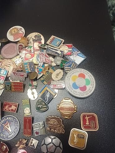 Велосипеддер: Коллекция советских и зарубежных значков/жетонов (разнородный лот) — 2