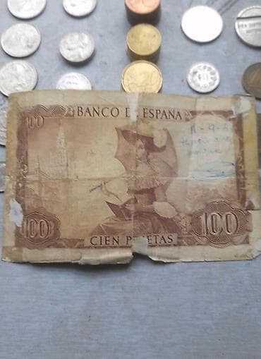 куплю купюры: Для коллекции Купюра прошлых времен ! Испанская песа 100. 1965г с — 4