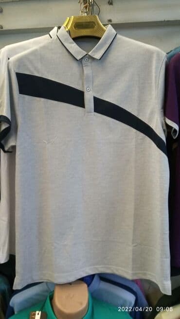 брендовая мужская одежда по низким ценам: Батник Футболка Теннисный оптом и в розницу — 10