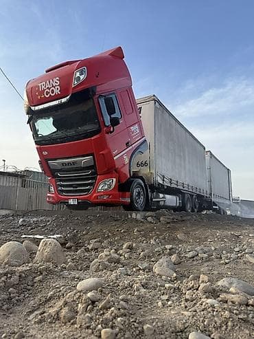 daf: Тягач, DAF, 2018 г., Шторный — 3