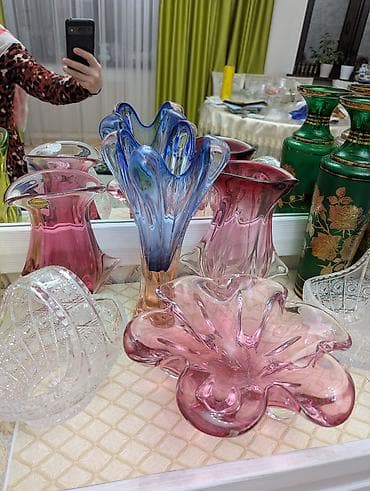 table lamp: Наборы декоративного стекла: кувшины с стаканами и вазы - Набор 1 — 9