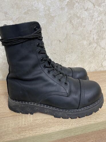 обувь рабочий: Мужские ботинки, 41, & Other Stories, Б/у, цвет - Черный, Платная доставка, Самовывоз — 3