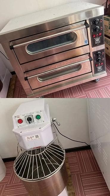 Для кафе, ресторанов: Печка +тестомес всего за 70000 сом Пекарский комплект — 1