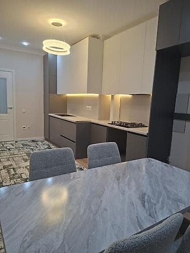 discovery studio: 1 комната, 42 м², Асанбай мкр Элитка, 2 этаж, Евроремонт — 3