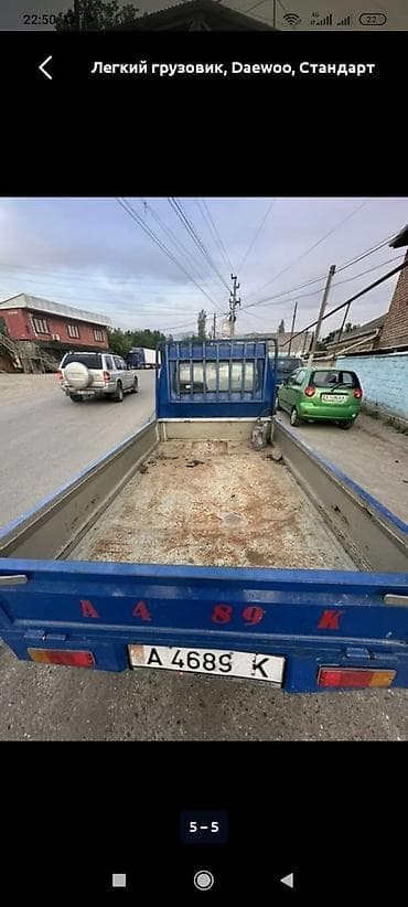 k5 dl3: Легкий грузовик Daewoo, стандарт - Компактный бортовой мини-грузовик — 2