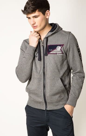 Толстовки: Толстовка мужская Толстовка s'Oliver 100 % - х/б S'Oliver Среди — 4