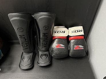 Продам комплект для единоборств: щитки VENUM (размер M) + боксерские