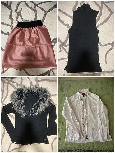 Продаю комплект мужских и женских вещи. Продам одним лотом, всё за — 3