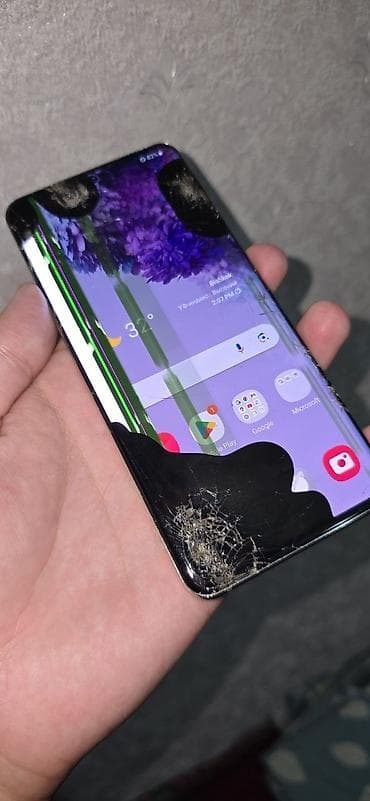 lg g6: Samsung Galaxy S20, Б/у, 128 ГБ, цвет - Белый, 1 SIM — 2