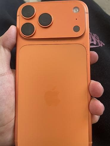 IPhone 17 Pro Max, 256 ГБ, Оранжевый, 100 %