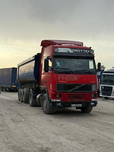 два авто: Тягач, Volvo, 1998 г., Самосвал — 1