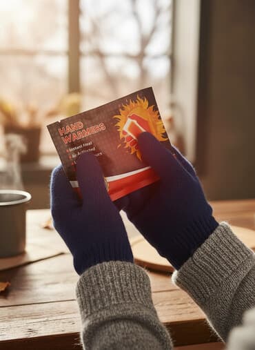 CD, DVD дисктер: Грелки предназначены для сохранения рук в тепле во время прогулок на — 1