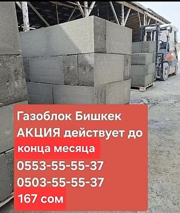 Газоблок, Неавтоклавный, 600x200x300, D700