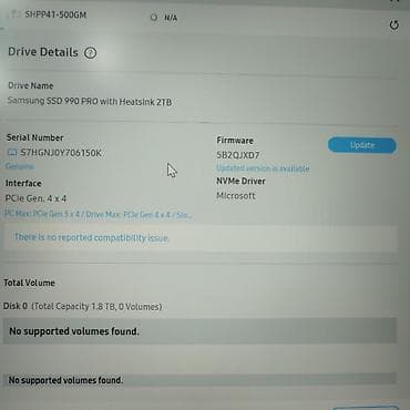 ram 8: Накопитель, Новый, Samsung, SSD, 2 ТБ — 5