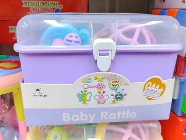 Набор погремушек для малышей Baby Rattle в чемоданчике. - Бренд