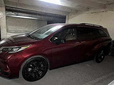 прадаю экскаватор: Toyota Sienna: 2022 г., Автомат, Гибрид, Минивэн — 7