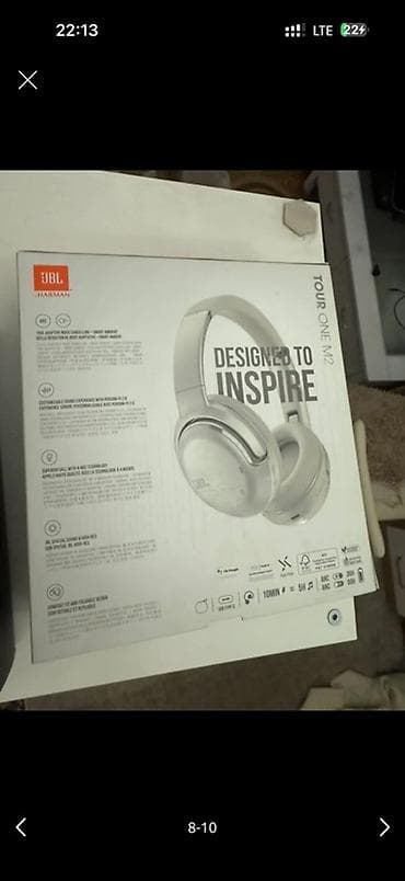 Настольные ПК и комплектующие: Беспроводные накладные наушники, JBL, Новый — 8