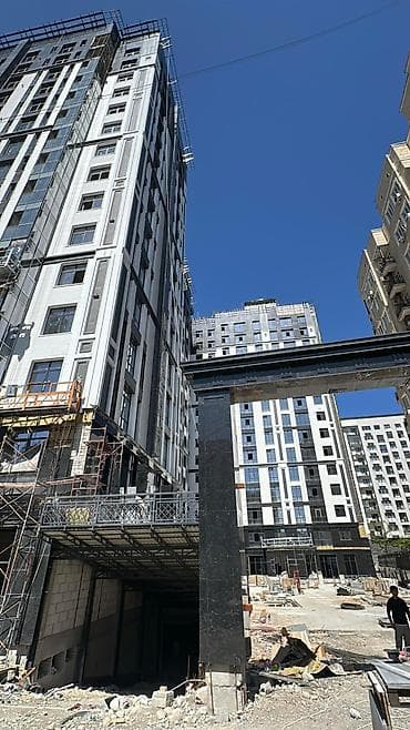 паркинг бишкек: 2 бөлмө, 85 м², Элитка, 12 кабат, Даяр ПСО (өзү оңдоп түзөтүп бүтүү үчүн) — 3