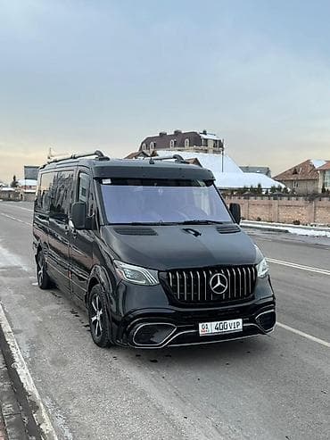 спринтер черный: Mercedes-Benz Sprinter 316 CDI, черный, тюнингованный экстерьер — 2