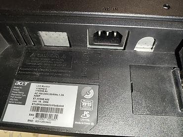 блок питания монитор: Монитор, Acer, Б/у, LCD, 18" - 19" — 3