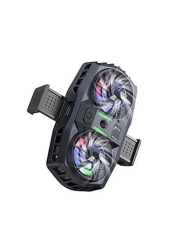hyperx cloud core: Игровой кулер для смартфона Hoco GM36 - Двойное быстрое охлаждение — 3