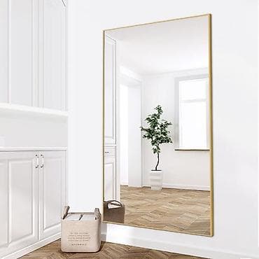 Зеркала: 🔲 Простота и стиль: прямоугольные зеркала в тонкой алюминиевой раме! 🔲 — 8