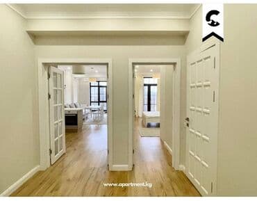 квартиры бишкек долгосрочно: 2 бөлмө, Чогуу жашоосу жок, Толугу менен эмереги бар — 1