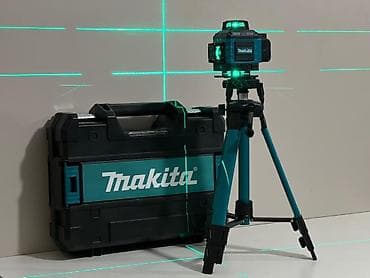 Инструменттер: Лазерный уровень Makita с зелёным лучом + штатив + ударопрочный кейс — 1