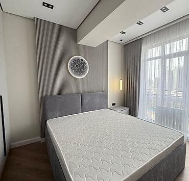 110: 2 комнаты, 59 м², Асанбай мкр Элитка, 5 этаж, Дизайнерский ремонт — 2